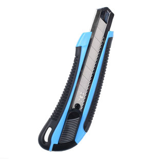 10把得力大号美工刀快递刀壁纸刀介刀戒刀工具刀美术刀子不锈钢刀架工业用多功能汽车贴膜拆箱开箱器刀片批发