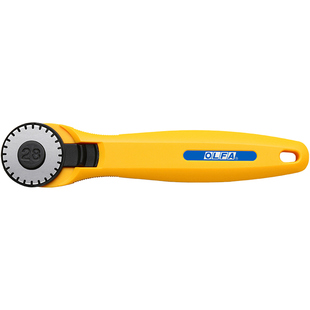 日本进口OLFA爱利华滚刀PRC旋转式虚线轮刀手工工具滚刀手账切割刀门票易撕裁纸刀