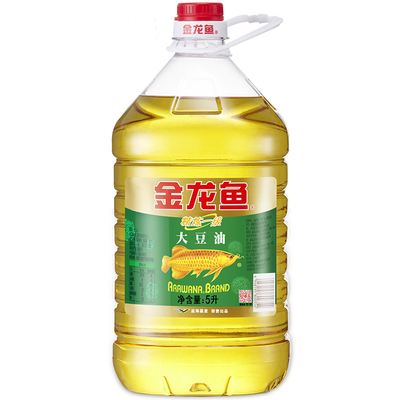 金龙鱼非转基因大豆油5L*2桶