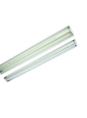 飞利浦LED双管日光灯架1.2米单管T8支架灯全套带罩支架灯管车间灯