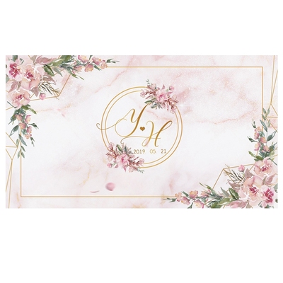 高端婚礼logo设计定制 小红书同款婚礼大屏幕led背景动态视频制作