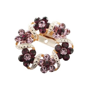 梅花胸针女韩国可爱胸花配饰简约百搭毛衣丝巾扣高档两用别针装饰