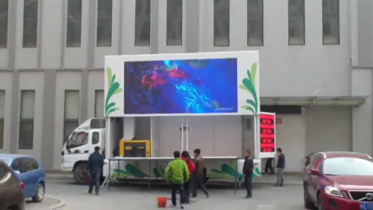 Rgb P16 Outdoor Led Billboard Display 10ft X 12ft Led Screen