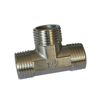 4分管接头配件DN15不锈钢堵头堵帽直接三通弯头对丝活接 10个包邮