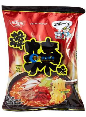 日清出前一丁泰式青咖喱味方便面