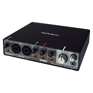 Roland/罗兰 Rubix 22/24/44 USB 2/4进2/4出 接口外置声卡 音频