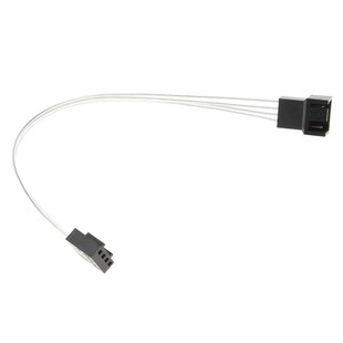 3Pin延长线主板cpu风扇3P延长线3针温控风扇供电延长纯铜镀银线