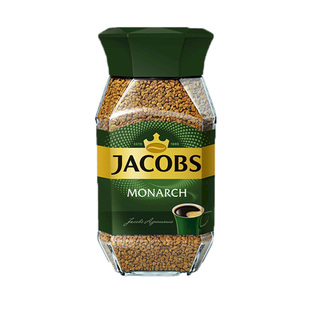 俄罗斯进口速溶黑咖啡 德国雅各布斯JACOBS 帝王意式浓缩咖啡冻干