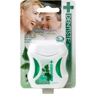丹师特dentiste进口牙线儿童宝宝正畸超细薄荷单独包装牙签线50米