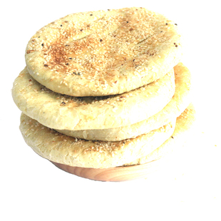 陕西安康石泉芝麻饼子馍糖鼓气馍花生现打发手工早餐锅盔烧饼香酥