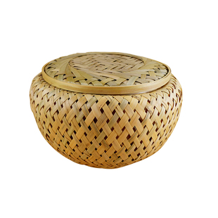 竹编果盘竹簸箕竹篮子竹匾果篮菜篮小簸箕装饰馒头筐干果零食篮