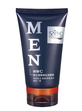 汉妆男士洁面膏120ml洗面奶清洁保湿控油东大日化官方正品