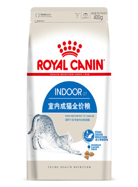 姜露宠物皇家猫粮室内400g小袋