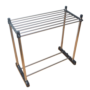 毛巾架不锈钢折叠大容量落地式酒店美容院美发洗车毛巾浴巾晾晒架