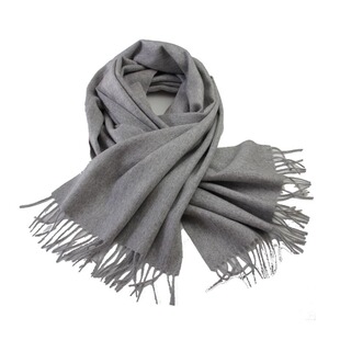 180*30儿童小围巾/CASHMERE山羊绒围巾男女款秋冬加厚水波纹