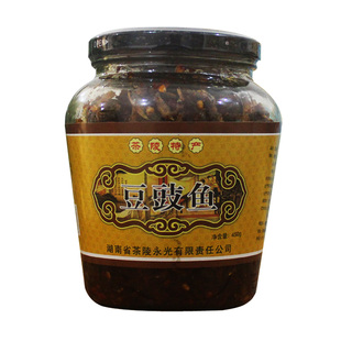 茶陵特产豆豉鱼香辣小鱼仔湖南味毛毛鱼下饭菜永光即食扎鱼干450g