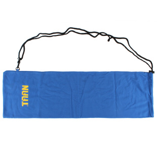 泰昂羽毛球拍包便携拍套保护单肩网球袋子2支装1绒布单套子袋背囊