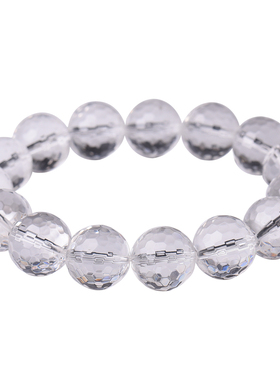 雁唐手链天然白水晶男士巴西