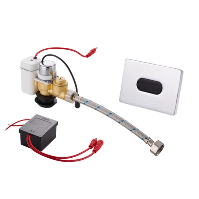 暗装一体化全自动冲水阀小便池