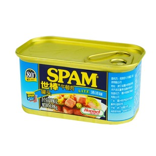 荷美尔世棒午餐肉198g 清淡味 方便面泡面搭档火锅三明治面包原料