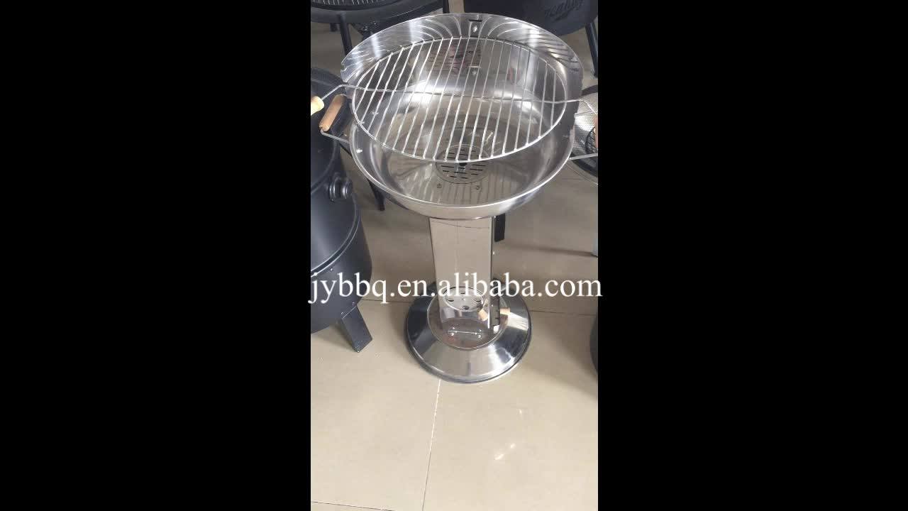 Outdoor Stainless Steel Vertical Round Charcoal Bbq Grill Buy