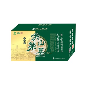 湖北武汉特产洪山菜薹蔡甸莲藕拼装礼盒洪山菜苔煲汤粉藕团购送礼