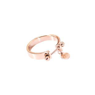 韩版个性装饰食指环戒指女款日韩国简约潮人戒子钛钢不掉色首饰品