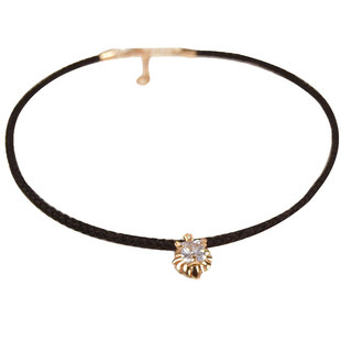 鬼怪同款手链刘仁娜情侣小狮子手绳项链手链轻奢小众女款配饰手饰