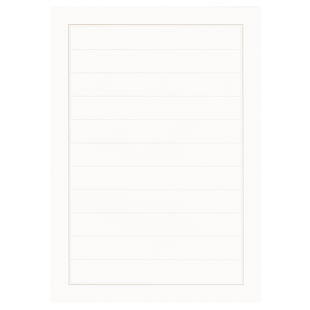 40张九宫鹅™叠砌©重磅108克进口顺滑素光钢笔书法纸硬笔书法练字