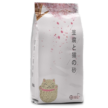 豆腐除臭6l无尘结团水晶绿茶豆腐砂1