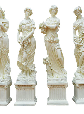 欧式四季女神雕塑像会所西方人物