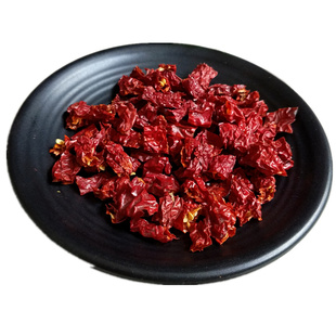 微辣香二荆条辣椒节红辣椒段四川产皱皮二荆条干辣椒节节500g
