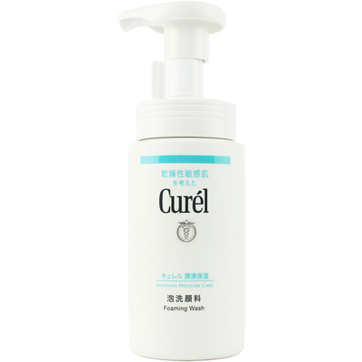 日本采购  花王Curel珂润 温和泡沫洗面奶 敏感肌干燥肌用 150ml