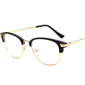 薛之谦同款复古近视眼镜框女眼镜架黑框男平光镜可配近视有度数