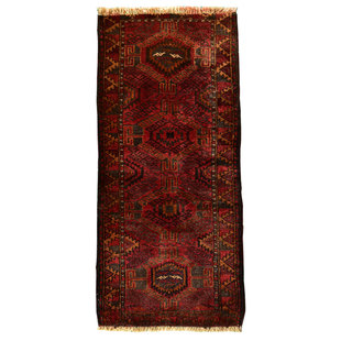 angolino阿富汗纯羊毛民族深色绒毯椅垫小块boho波斯装饰脚垫地毯