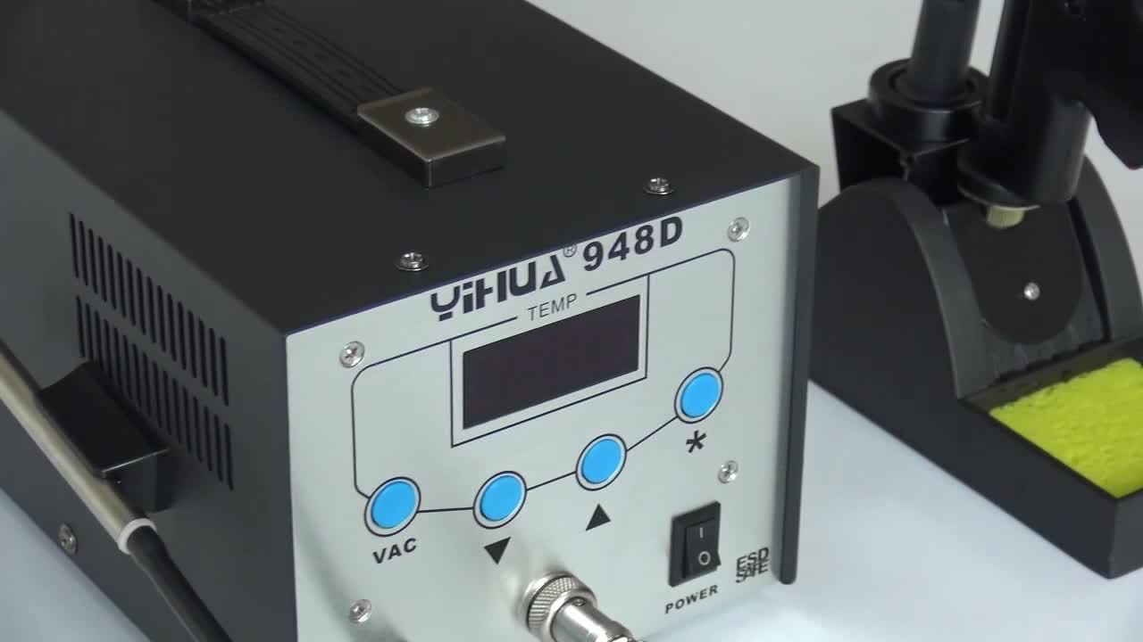 Станция для распайки silverflo 948 Демонтажная паяльная станция YiHUA 948D купить оптом и в розницу в СompactTool с