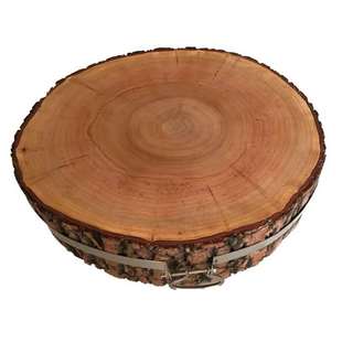 【黄河旱柳】柳木菜墩菜板圆形切菜砧板剁肉剁排骨墩子柳木菜墩子