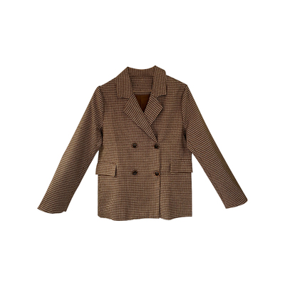 原创西服外套休闲风裤子母女装