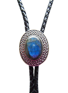 长款时光宝石挂饰毛衣链