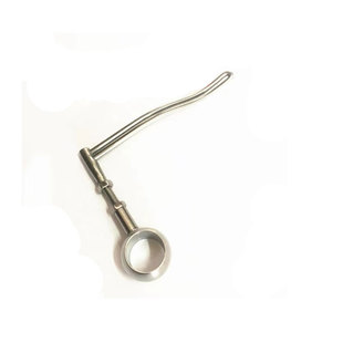 新品甲鱼枪超长弧形直形中过二过线成套不锈钢底座16MM垂钓配件