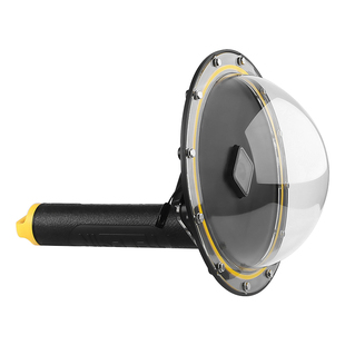 泰迅 Gopro7/6/5潜水运动相机配件hero7黑狗水面镜头罩球面分水镜