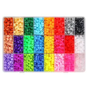 5mm大豆拼豆魔法融合 元派拼拼豆豆 单色装补充包材料包48色