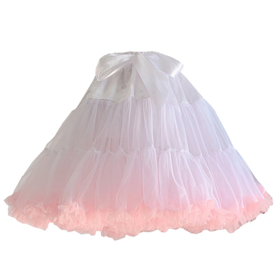 裙撑lolita彩虹云朵暴力内衬夏季