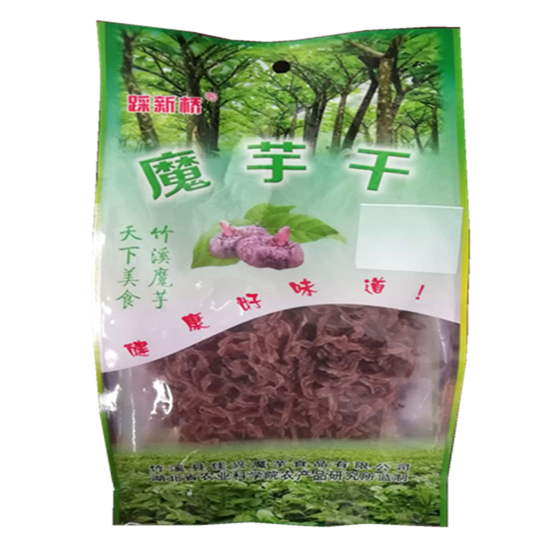 湖北竹溪特产踩新桥魔芋干