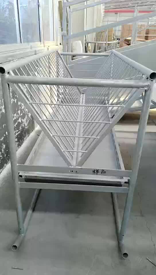 Standing Pasture Hay Feeder For Horse And Goat Buy Galvanized Hay