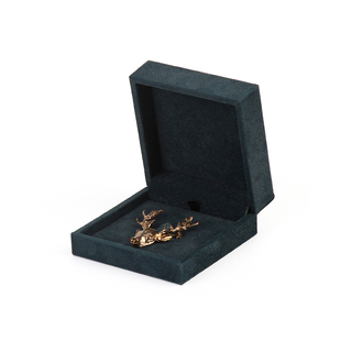 凯拓高档绒布胸针盒首饰盒饰品收纳盒时尚首饰包装礼物盒子可定制