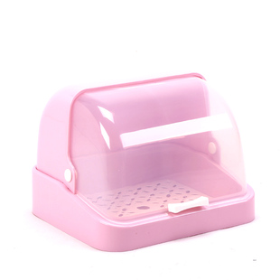 厨房放杯子的托盘带盖家用沥水杯架收纳箱碗筷碟收纳盒置物挂架子