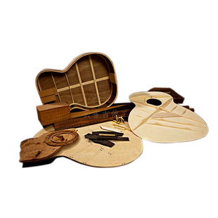 云雀定制真正手工吉他全单吉他民谣电箱单板指弹吉他左手旅行定做