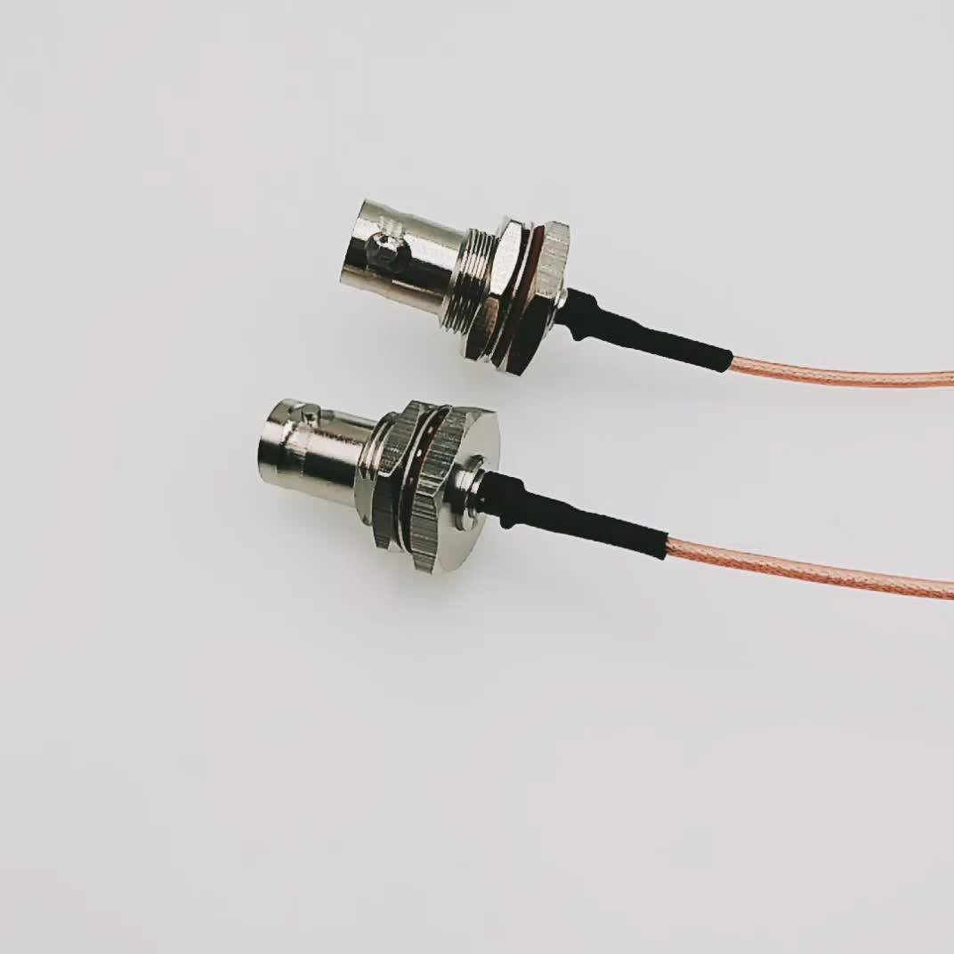 150mm Waterproof Bnc Female Bulkhead To Ufl With Rg178 Pigtail Cable