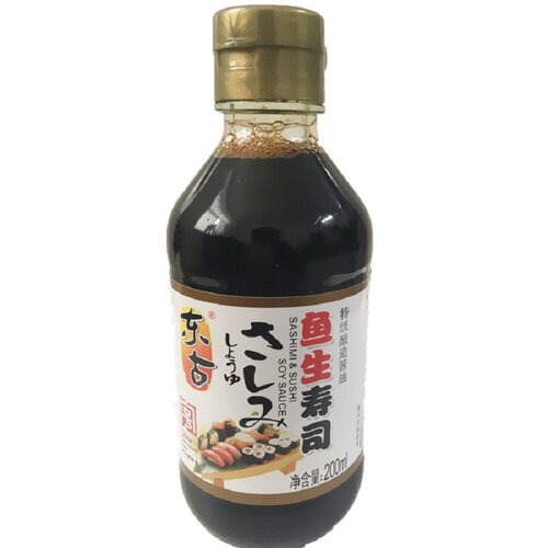 当日鲜 日本料理用酱油 鱼生寿司酱油 刺身用东古酱油200ml
